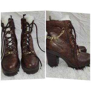 NEW GBG Los Angela's sheeva platform boots size 9